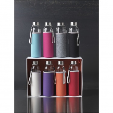 Logo trade promotional gift photo of: Bodhi 500 ml glass water bottle