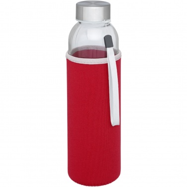 Logotrade advertising product image of: Bodhi 500 ml glass water bottle