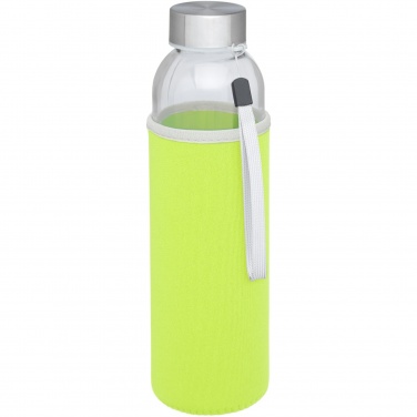 Logo trade promotional giveaways image of: Bodhi 500 ml glass water bottle