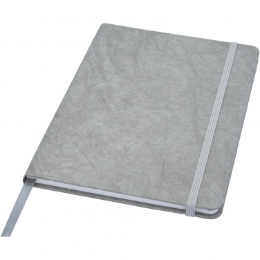 Logo trade business gifts image of: Breccia A5 stone paper notebook