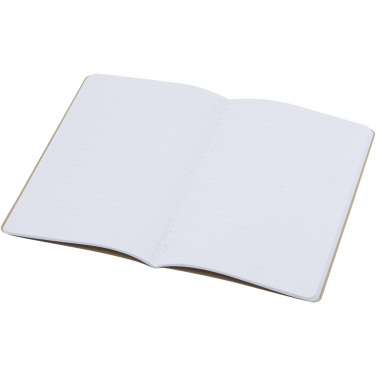 Logo trade promotional merchandise picture of: Gianna recycled cardboard notebook