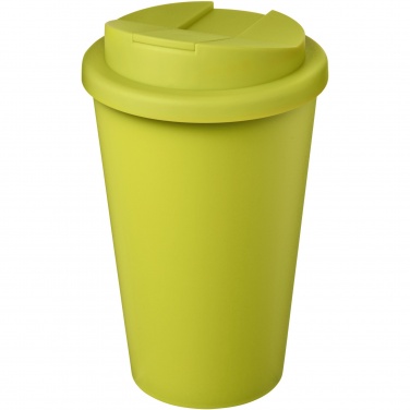 Logo trade promotional giveaways image of: Americano® Eco 350 ml recycled tumbler with spill-proof lid