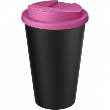 Logo trade promotional giveaways image of: Americano® Eco 350 ml recycled tumbler with spill-proof lid