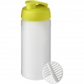 Baseline Plus 500 ml shaker bottle, Lime / Frosted clear