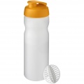 Baseline Plus 650 ml shaker bottle, Orange / Frosted clear