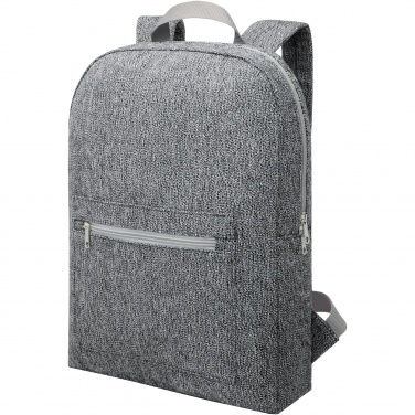 Logotrade promotional giveaway picture of: Pheebs 450 g/m² recycled cotton and polyester backpack 10L