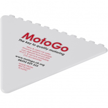 Logo trade advertising products picture of: Frosty triangular recycled plastic ice scraper