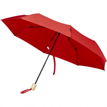 Logotrade promotional giveaway picture of: Birgit 21'' foldable windproof recycled PET umbrella