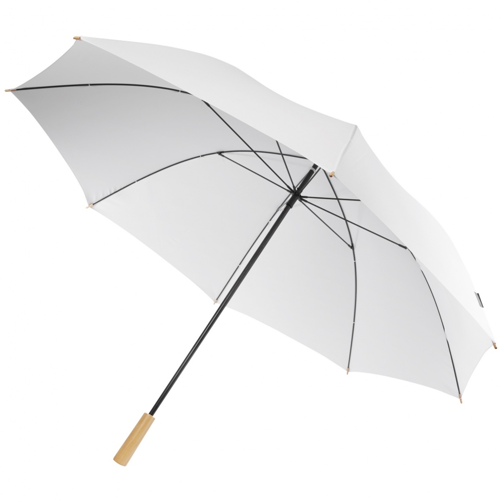 Logo trade advertising product photo of: Romee 30'' windproof recycled PET golf umbrella