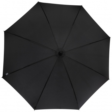 Logo trade promotional products image of: Fontana 23" auto open umbrella with carbon look and crooked handle