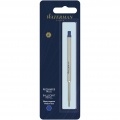 Waterman ballpoint pen refill, Silver / Sky blue