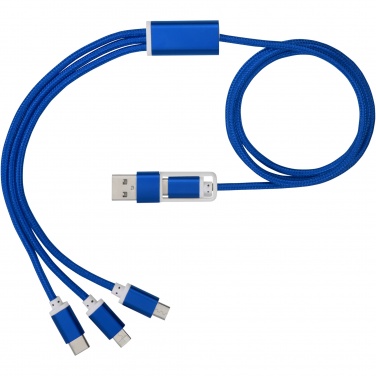 Logo trade promotional merchandise picture of: Versatile 5-in-1 charging cable