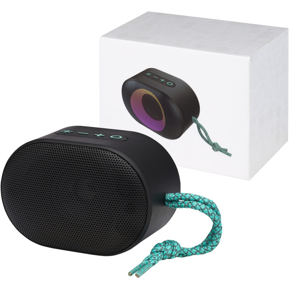 Logo trade promotional giveaway photo of: Move IPX6 outdoor speaker with RGB mood light