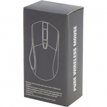 Logotrade advertising product picture of: Pure wireless mouse with antibacterial additive