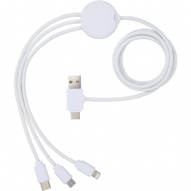 Logotrade advertising products photo of: Pure 5-in-1 charging cable with antibacterial additive