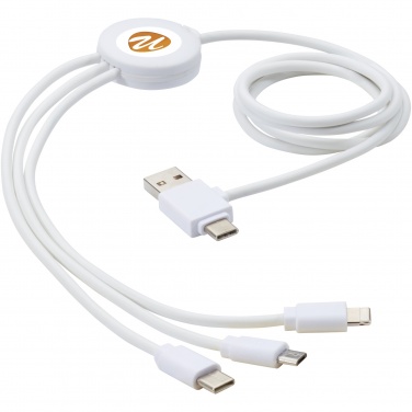 Logotrade promotional products photo of: Pure 5-in-1 charging cable with antibacterial additive