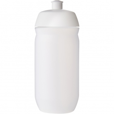 Logotrade promotional gift image of: HydroFlex™ Clear 500 ml squeezy sport bottle