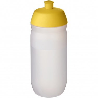 Logo trade promotional products image of: HydroFlex™ Clear 500 ml squeezy sport bottle