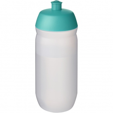 Logo trade corporate gifts picture of: HydroFlex™ Clear 500 ml squeezy sport bottle