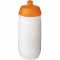 HydroFlex™ 500 ml squeezy sport bottle, Orange / White