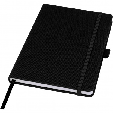 Logotrade promotional merchandise image of: Honua A5 recycled paper notebook with recycled PET cover