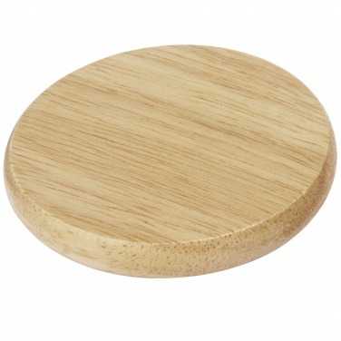 Logo trade promotional items picture of: Scoll wooden coaster with bottle opener