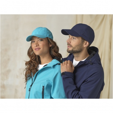 Logotrade business gift image of: Mica 6 panel GRS recycled cool fit cap