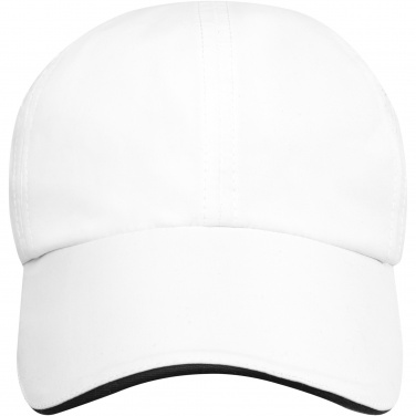 Logotrade business gift image of: Morion 6 panel GRS recycled cool fit sandwich cap