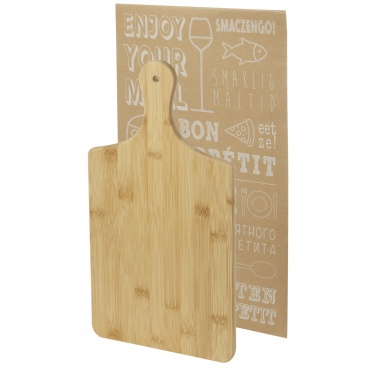 Logo trade corporate gifts image of: Baron bamboo cutting board