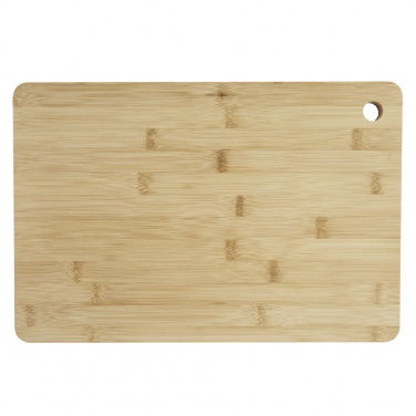 Logo trade promotional giveaways picture of: Harp bamboo cutting board