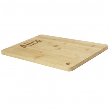 Logo trade promotional items image of: Harp bamboo cutting board