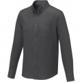 Pollux long sleeve men's shirt, Storm grey