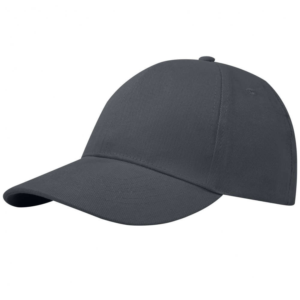 Logo trade promotional merchandise image of: Trona 6 panel GRS recycled cap