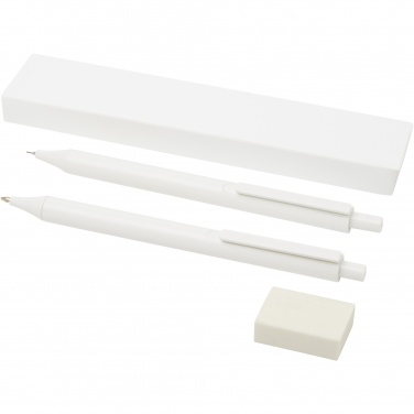 Logo trade promotional giveaways image of: Salus anti-bacterial pen set