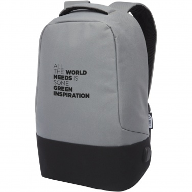 Logo trade promotional items image of: Cover GRS RPET anti-theft backpack 18L