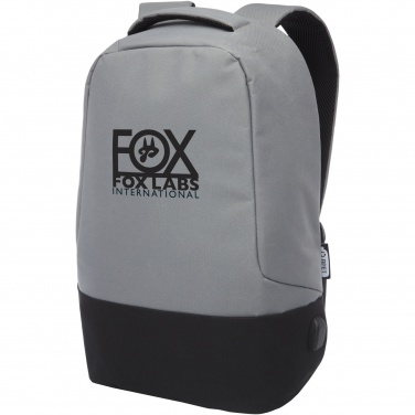 Logotrade corporate gift image of: Cover GRS RPET anti-theft backpack 18L