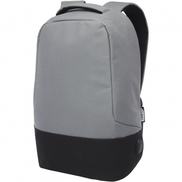 Logo trade promotional merchandise image of: Cover GRS RPET anti-theft backpack 18L