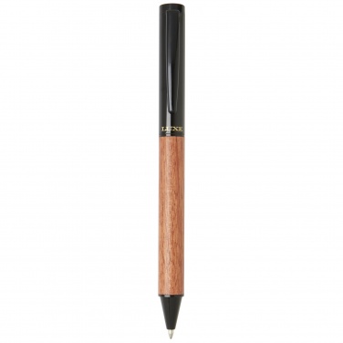 Logo trade promotional gifts image of: Timbre wood ballpoint pen