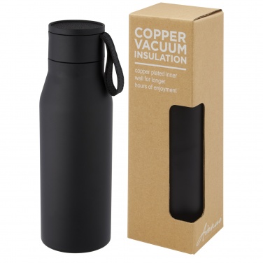 Logo trade corporate gifts image of: Ljungan 500 ml copper vacuum insulated stainless steel bottle