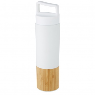 Logotrade promotional merchandise picture of: Torne 540 ml  stainless steel bottle with bamboo outer wall