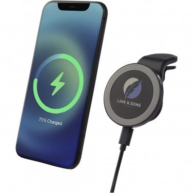 Logotrade promotional item picture of: Magclick 10W wireless magnetic car charger