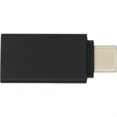 Logo trade promotional items image of: ADAPT aluminum USB-C to USB-A 3.0 adapter