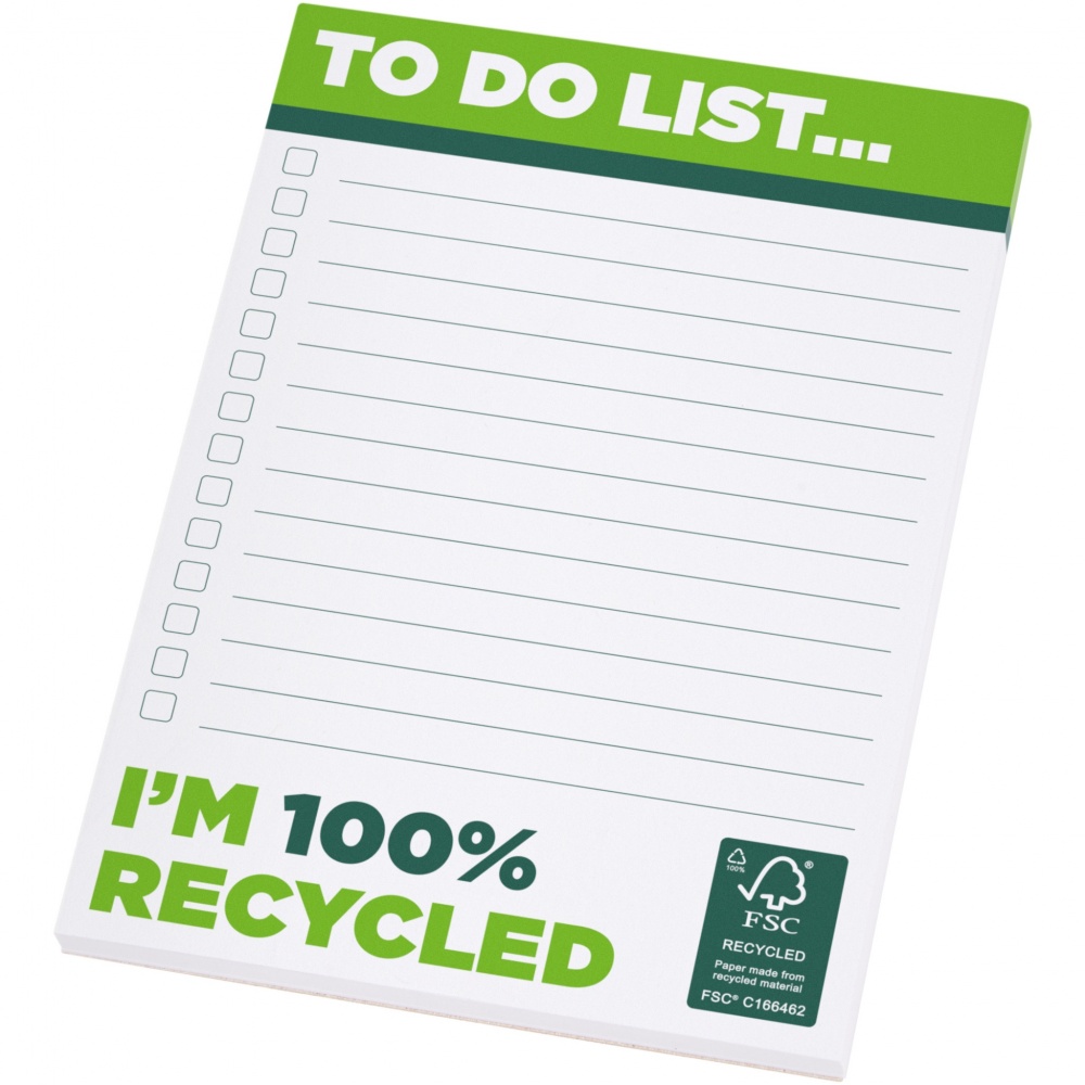 Logotrade promotional items photo of: Desk-Mate® A6 recycled notepad