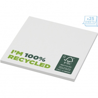 Logotrade promotional product picture of: Sticky-Mate® recycled sticky notes 75 x 75 mm