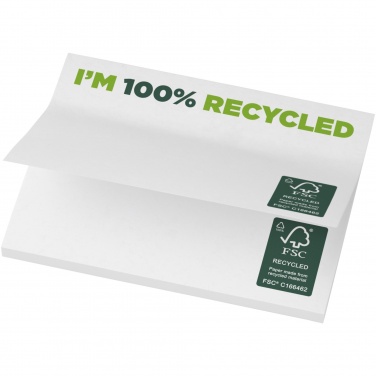 Logo trade business gift photo of: Sticky-Mate® recycled sticky notes 100x75 mm