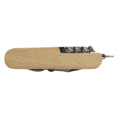 Logo trade business gift photo of: Richard 7-function wooden pocket knife