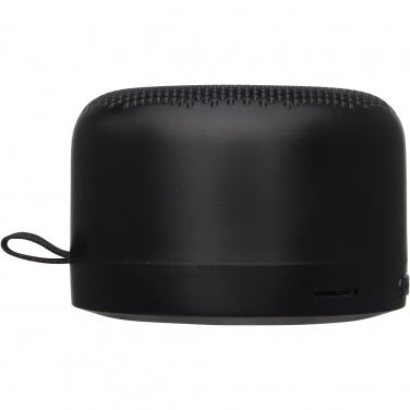 Logo trade promotional merchandise picture of: Loop 5W recycled plastic Bluetooth speaker