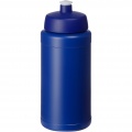 Baseline 500 ml recycled sport bottle, Blue / Blue