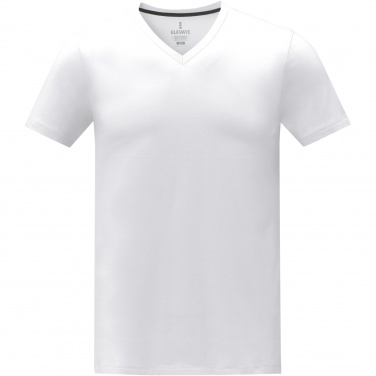 Logotrade promotional item image of: Somoto short sleeve men's V-neck t-shirt 