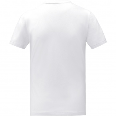 Logo trade promotional products image of: Somoto short sleeve men's V-neck t-shirt 